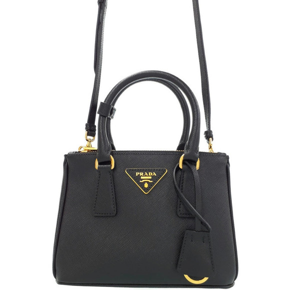 Prada Handbags - Prada Saffiano leather Galleria double zip 2way tote Shoulder bag
